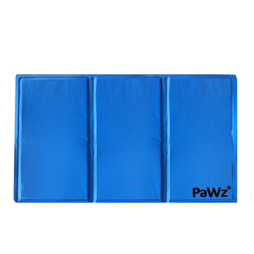 PaWz Pet Cooling Mat Gel Mats Bed Cool Pad Puppy Cat Non-Toxic Summer 110x70cm PaWz